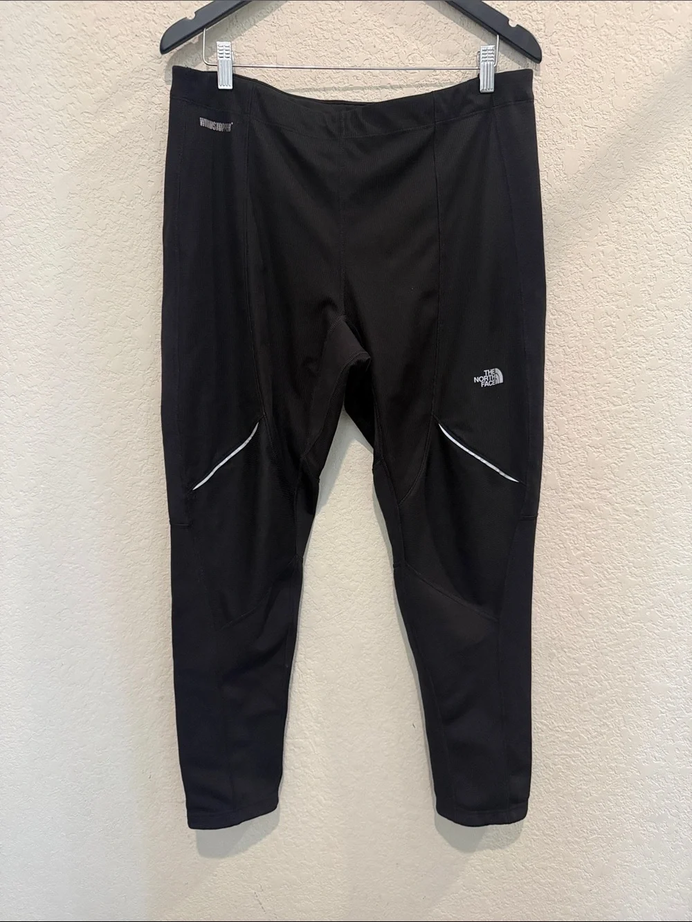 The North Face Black womens Reflective joggers size L